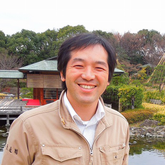 白鳥庭園 川島 大次さん